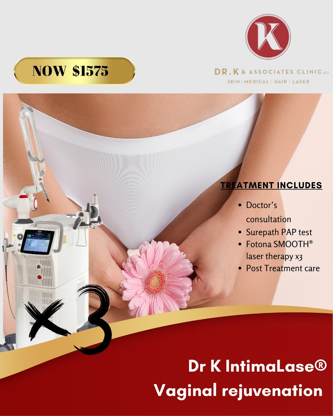 Dr K Intimalase Vaginal Rejuvenation