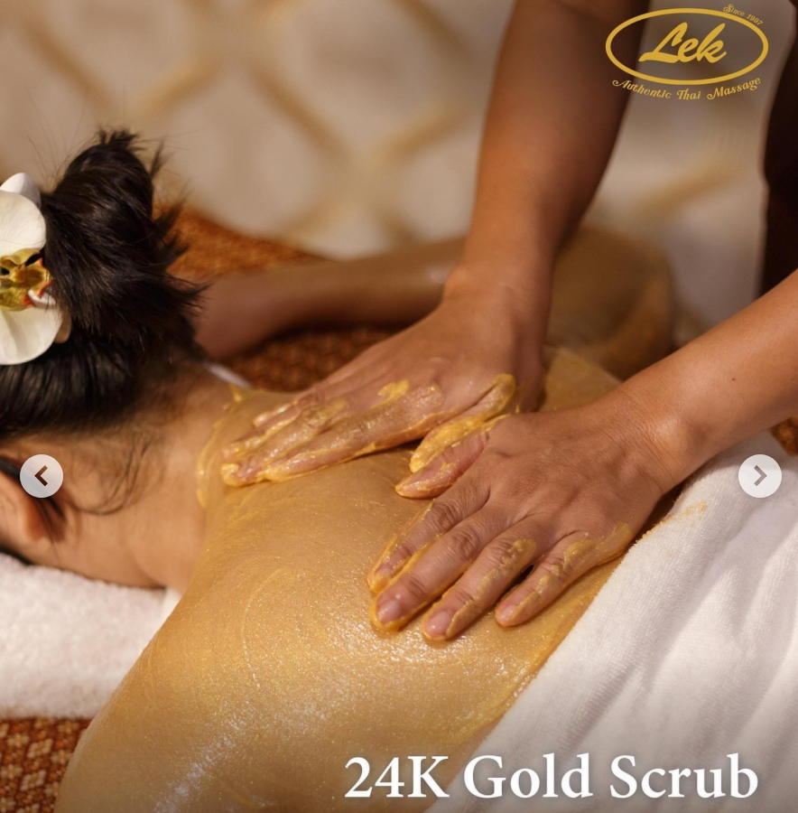 24K Gold Body Scrub (30/60 Minutes]