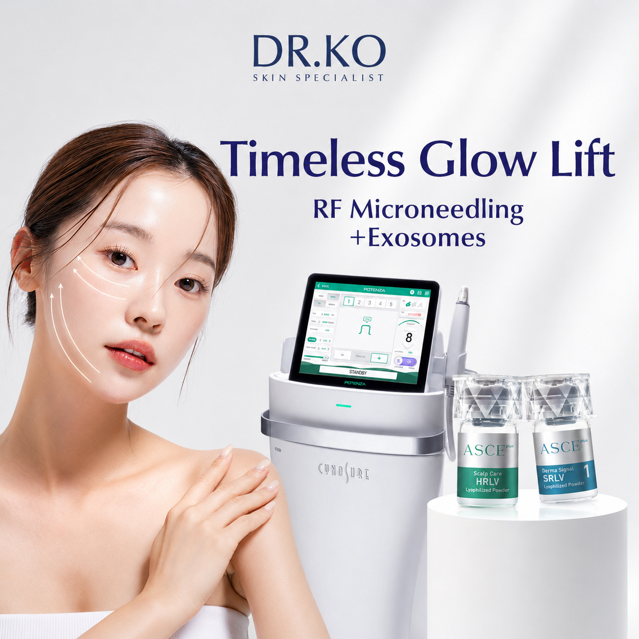 Timeless Glow Lift with Exosomes & RF Microneedling