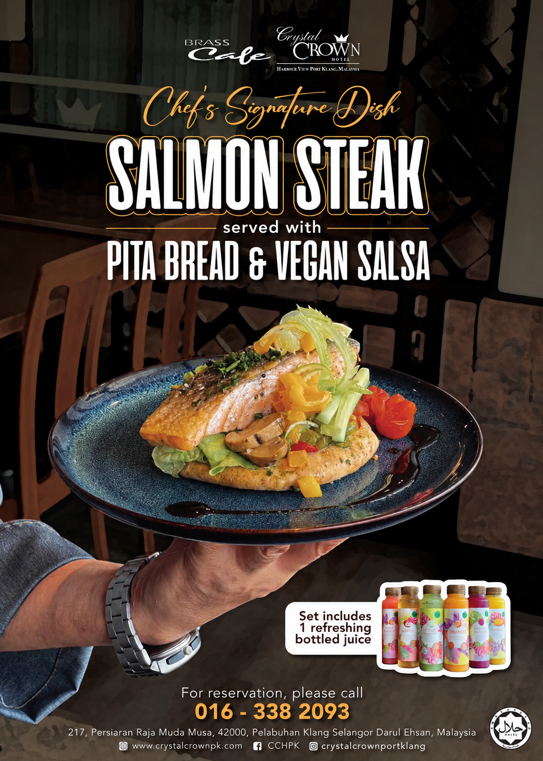 Chef Signature Salmon Steak
